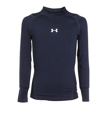 アンダーアーマー（UNDER ARMOUR）野球 アンダーシャツ ジュニア コールドギアアーマー コンプレッション ロングスリーブ モックシャツ 137539…