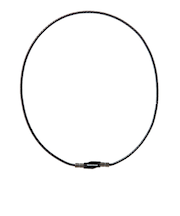 バランスフォースシリーズ Plate 10BF1006-BLK ネックレス