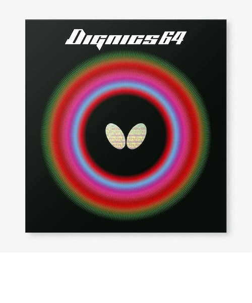 バタフライ（Butterfly）卓球ラバー ディグニクス64 06060 RED