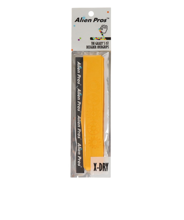 テニスグリップテープ 1本入り X-DRY Precision Yellow