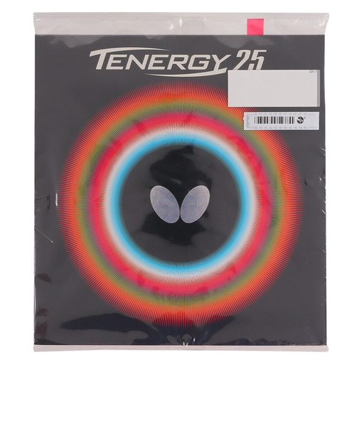バタフライ（Butterfly）卓球ラバー テナジー・25 レッド 05810-006
