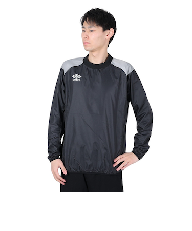 アンブロ（UMBRO）サッカー フットサル ウェア TMウインドアップ ピステトップ UBA4040 BKSL
