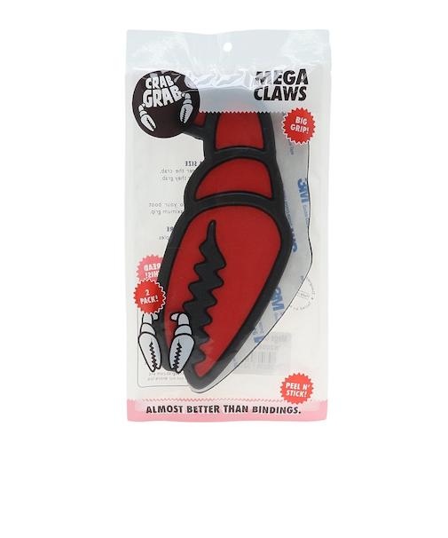 クラブグラブ（CRABGRAB）MEGA CLAWS メガクロー 22-56 MGCLW BK RD レッド デッキパッド グリップ 滑り止め スノーボード …