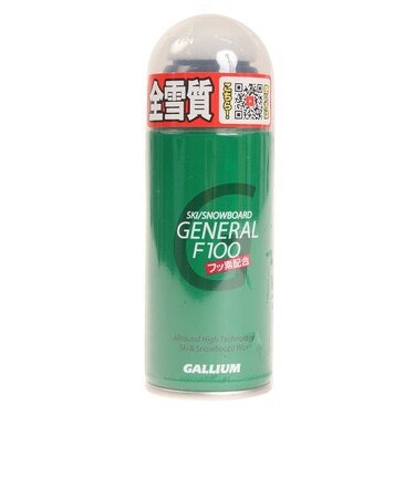 ガリウムGENERAL F 100 100ml SX0002 チューンナップ メンテナンス スプレーワックス スキー スノーボード 全雪質対応