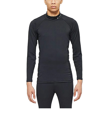 シースリーフィット（C3fit）アドバンスウォーム ハイネックロングスリーブ 長袖 GC00311 BK