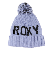 ロキシー（ROXY）ポーラーフリース付き TONIC BEANIE ビーニー ERJHA04019PHN0 ブルー 帽子 ニット帽 スキー スノーボード