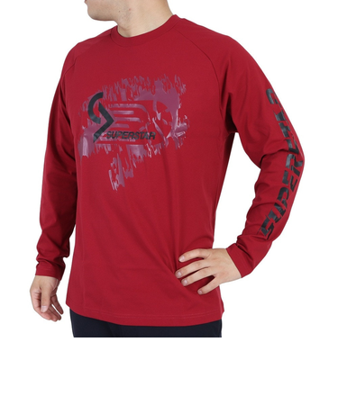 ミズノ（MIZUNO）バスケットボールウェア UVカット ロンT SUPERSTAR 長袖Tシャツ 32JAS26666 速乾