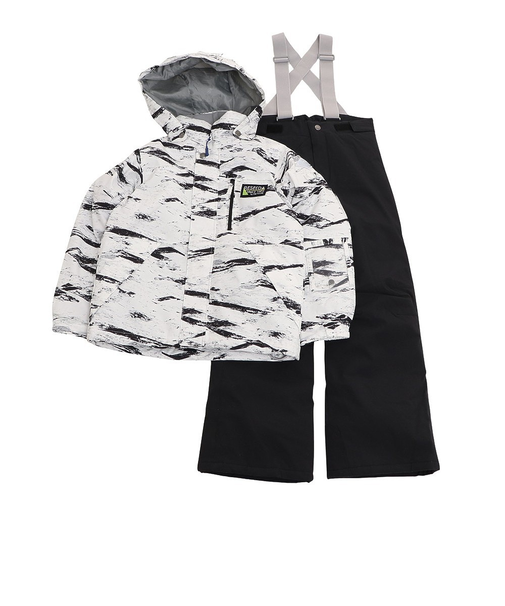 レセーダ（RESEEDA）スキーウエア ジュニア 上下 セット JUNIOR SUIT RES75010 100C009 ホワイト サイズ調整 スキー スノー…