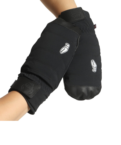 クラブグラブ（CRABGRAB）グローブ ミトン スキー スノーボード スノボ ブラック スナグラーミット 22-16 SNUGGLER MITT BK Lサ…