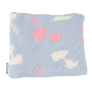 ベスプ（VESP）ジュニア ネックウォーマー SNJN1010SX サックス ブルー スヌーピー もこもこ 防寒 スキー スノーボード 雪遊び