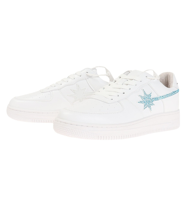 スニーカー シューズ ホワイト/ブルー 22AWD1-05917-002-BL