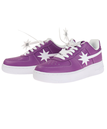 スニーカー シューズ パープル/ホワイト 22AWD1-05917-008-PU