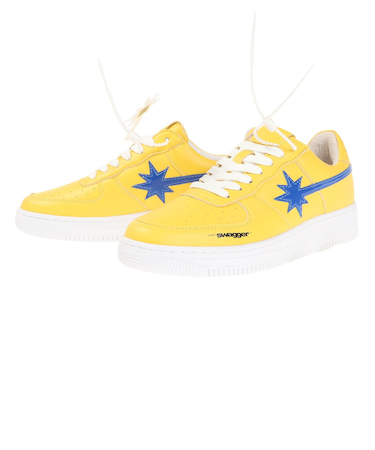 スニーカー シューズ イエロー/ブルー 22AWD1-05917-014-YE