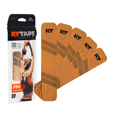 キネシオロジテーププロ（KT TAPE PRO）KTテープ PRO5 POUCH ベージュ  5枚入 KTPR5/SBE
