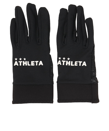 アスレタ（ATHLETA）サッカー 防寒 手袋 フィールドグローブ 5300 BLK