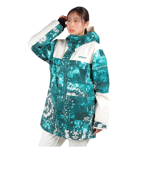 オークリー（OAKLEY）22-23 スノーボードウェア Tc Aurora Rc Insulated ジャケット FOA500278-9N4