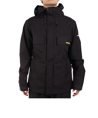 ボンファイア（Bonfire）スノーボード ボードウェア ジャケット PITCH SHELL JACKET BBFW220012 ブラック
