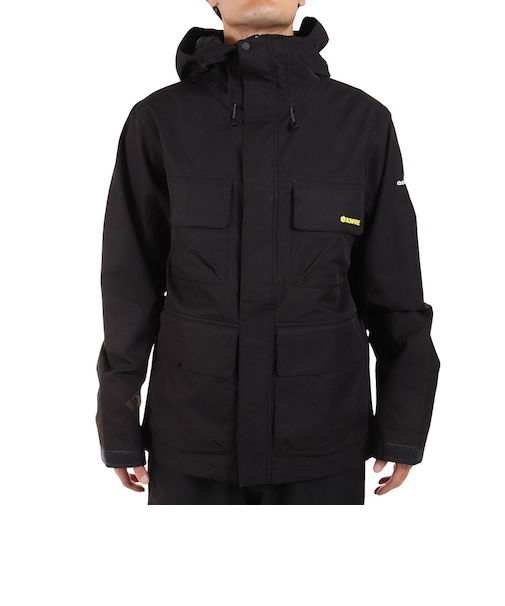 ボンファイア（Bonfire）スノーボード ボードウェア ジャケット PITCH SHELL JACKET BBFW220012 ブラック