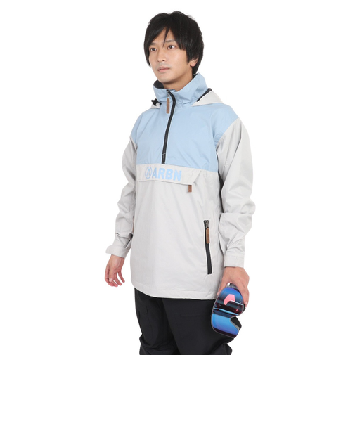 エアボーン(ARBN)22-23 スノーボード ボードウェア ジャケット ホカジャケット ABJ12104 IGRY アイスグレー スノボ 防水 撥水