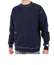 ニューバランス(new balance)トレーナー メンズ 裏起毛 1000 スウェットクルー ネイビー AMT25019PGM