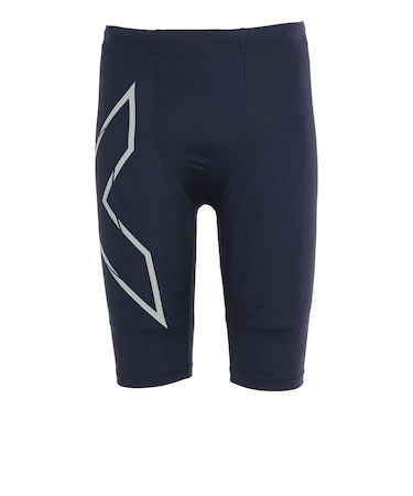 ツー・タイムズ・ユー(2XU)MCS ラン コンプレッションショーツG3 MA5331B-MDN/SRF ネイビー