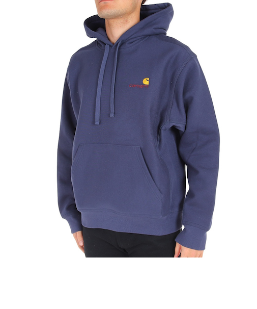 カーハート(CARHARTT)フーデットアメリカンスクリプトスウェットシャツ I0282790WJXX22FW