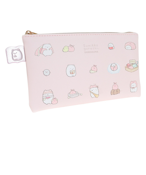 フラットポーチ しろくま CA31401