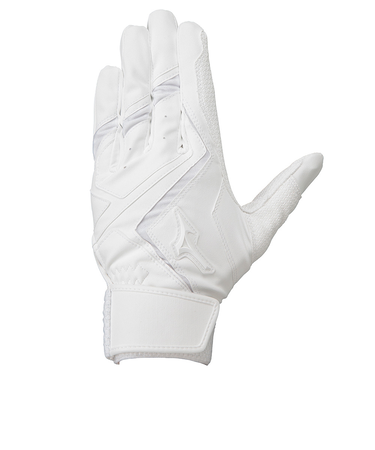 ミズノ(MIZUNO)ジュニア バッティング用グローブ 野球 ウィルドライブ レッド 両手用 1EJEH24010J