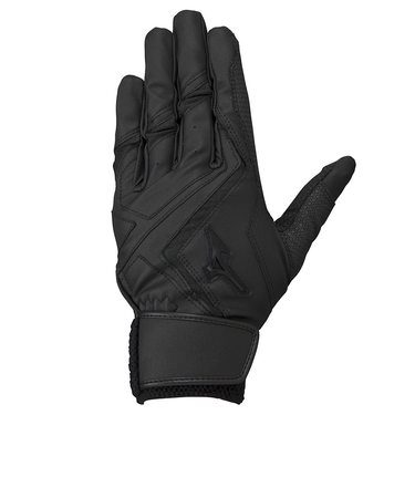 ミズノ（MIZUNO）バッティング用グローブ 野球 ウィルドライブ レッド 両手用 1EJEH24090