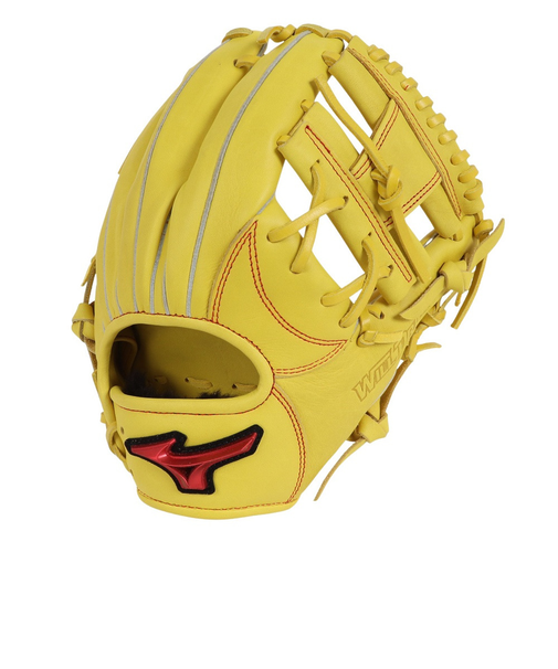 ミズノ（MIZUNO）ソフトボール用グラブ グローブ 内野手用 ウィルドライブ レッド 1AJGS27803 40