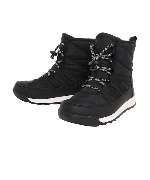 ソレル（SOREL）ショートブーツ 黒 ジュニア ユース ウィットニー II ショートレース ブラック WP NY3903 010 アウトドア 防寒 保温 通…