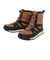 ソレル（SOREL）ショートブーツ ジュニア キャメル ユース ウィットニー II ショートレース WP NY3903 287 アウトドア 防寒 保温 通学 …