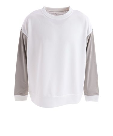 ウィッテム（HUITIEME）ハイブリット クルーネックスウェット 191-37910-005