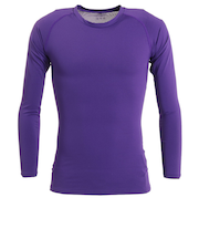 デュアリグ（DUARIG）サッカーウェア ドライプラス抗菌 ストレッチ丸首長袖シャツ 741D1ES5709 PUL 速乾