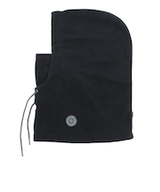 クイックシルバー（Quiksilver）ネックウォーマー スキー スノーボード ブラック×グレー HOODWARMER 23SNQOA223409BLK2