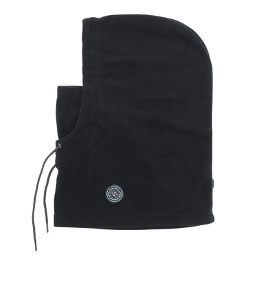 クイックシルバー（Quiksilver）ネックウォーマー スキー スノーボード ブラック×グレー HOODWARMER 23SNQOA223409BLK2