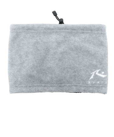 ラスティ（RUSTY）ジュニア フリースボア ネックウォーマー 防寒 防風 982910GRY グレー スキー スノーボード