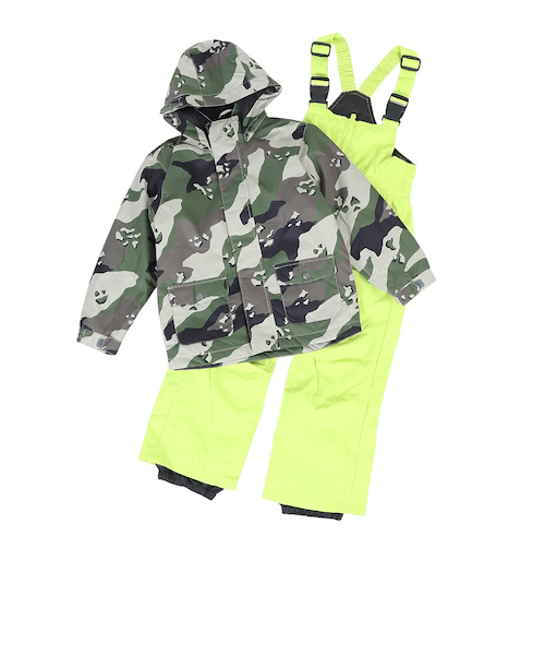 カモフラージュ スキーウェア セット GS-9（GS-9）ジュニア スキーウェア セット TBチョコチップ カモ柄