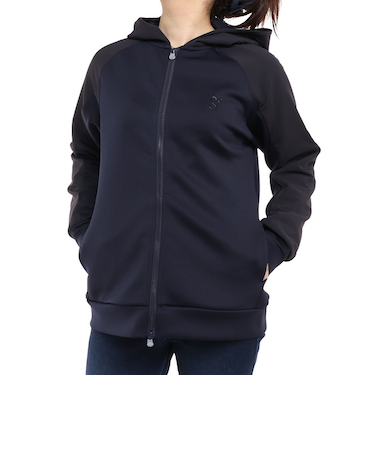 ウィッテム（HUITIEME）ハイブリット フルZIPパーカー 192-37010-098