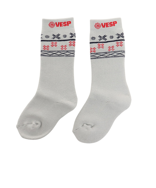 ベスプ（VESP）靴下 スキー スノーボード 冬 ウィンター キッズ ソックス VPJK2001GR