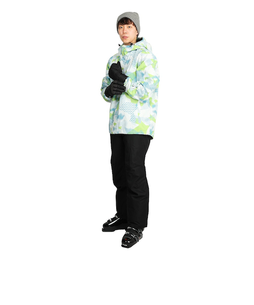 22-23 スキーウェア 上下セット カモスーツ 313NN2HHM0034 WHT ホワイト 迷彩 撥水 抗菌防臭