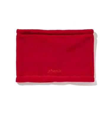 フェニックス（PHENIX）ジュニア Logo fleece Neck Warmer ESB22NW10 RED