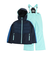 フェニックス（PHENIX）ジュニア スキーウェア 上下セット LILY Jr TWO-PIECE ESG222P53 NAVY ネイビー サイズ調整 雪あそ…
