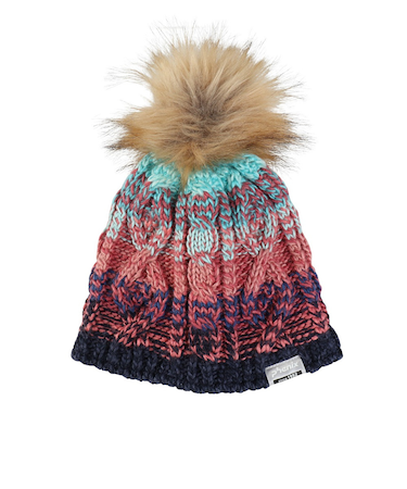 フェニックス（PHENIX）ジュニア ニット帽 Gradation Fur BEANIE ESG22HW60 NAVY