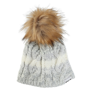 フェニックス（PHENIX）ジュニア ニット帽 Gradation Fur BEANIE ESG22HW60 WHITE