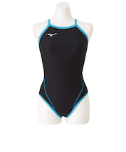 ミズノ（MIZUNO）競泳水着 レディース 水泳 競泳練習用エクサースーツWD ミディアムカット N2MA777692