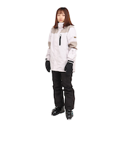 エアボーン（ARBN）スキーウエア 上下セット セットアップ 23 STYLISH-L スーツ AB33WW1402 KHK カーキ