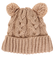 その他ブランド（OTHER BRAND）ジュニア 帽子 ニット帽 ポンポン ベアー くま ニットキャップ ベージュ 335NN2DW0019 BEG 防寒 雪…