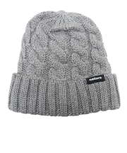 エアボーン（ARBN）ジュニア 帽子 ニット帽 グレー NATURE ニットキャップ AB33WC1394 GRY 防寒 雪あそび