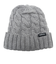 エアボーン（ARBN）ジュニア 帽子 ニット帽 グレー NATURE ニットキャップ AB33WC1394 GRY 防寒 雪あそび